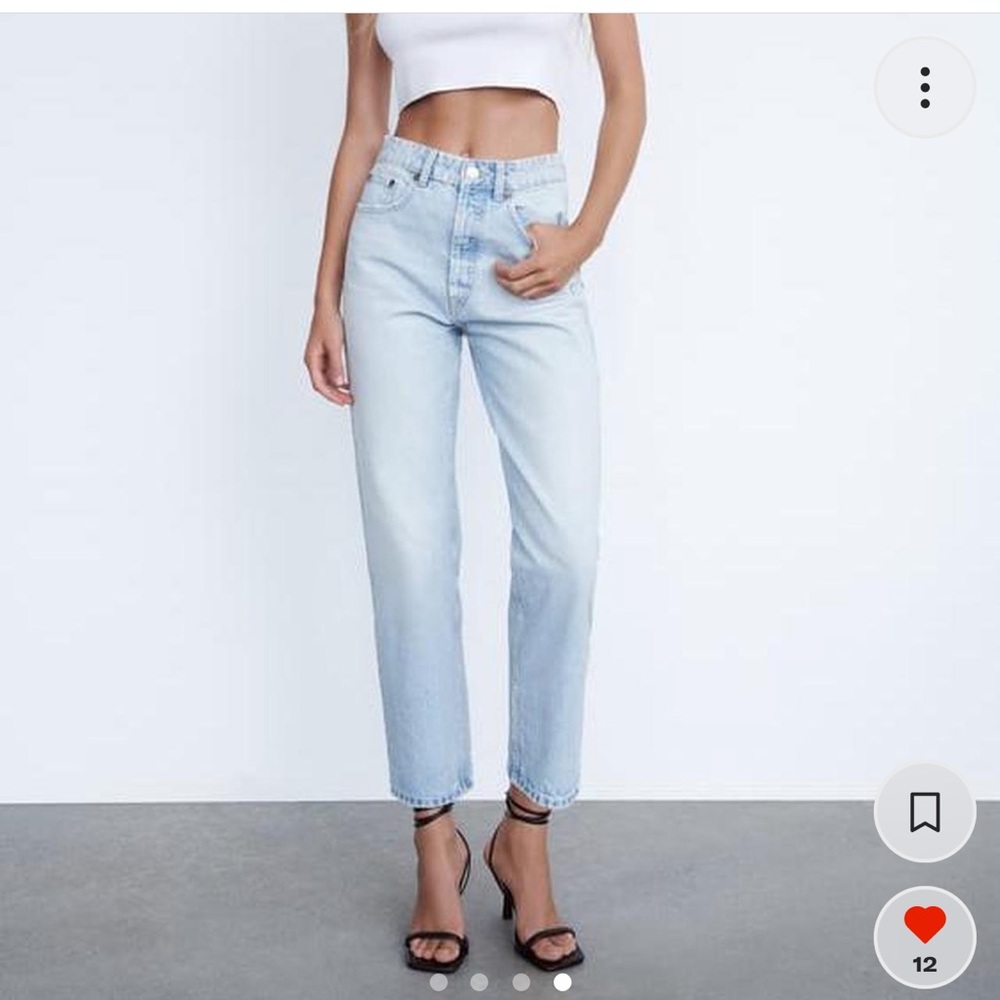 Zara high waisted jeans